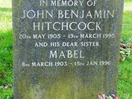 HITCHCOCK John Benjamin 1905-1995 and his sister Mabel 1903-1996